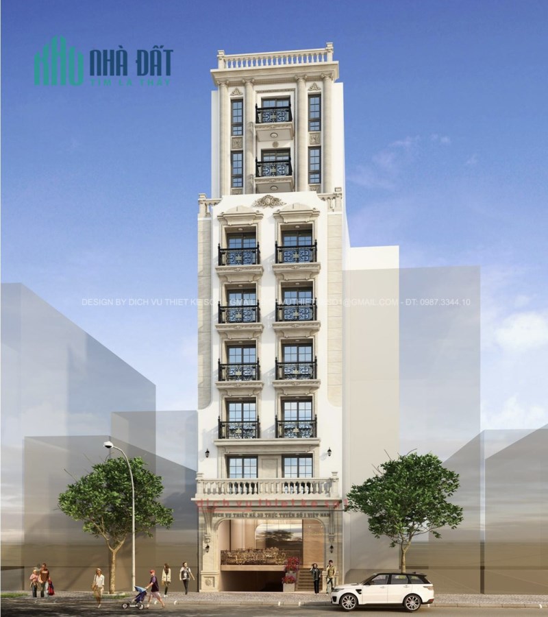 Bán gấp toà VĂN PHÒNG mặt phố Hoàng Văn Thái, 150m2 x 10T. MT 6m. 49.8 tỷ, cho thuê 130tr.