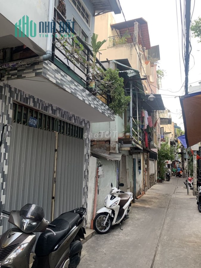 Bán nhà hẻm xe hơi 443 Lê Văn Sỹ, Phường 12, Q3 gần bờ kè Hoàng Sa chỉ 15 tỷ TL