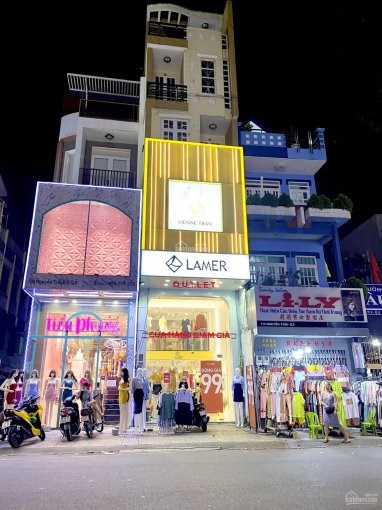 Bán nhà 3 tầng  MT phố tây Bùi Viện, P. Phạm Ngũ Lão, Q1 (6.65x22m), GPXD: 8 tầng, giá 72 tỷ