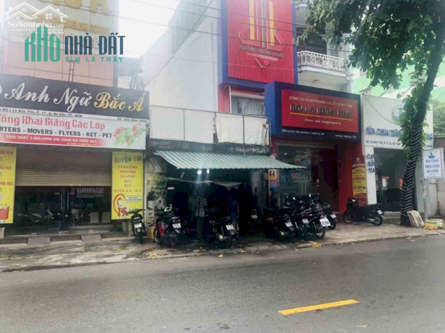 Bán nhà mặt tiền đường Lê Đức Thọ, phường 17, quận Gò Vấp, cấp 4 nát, 130m² 22,5 tỷ