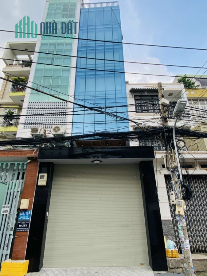 Tòa Nhà VP Điện Biên Phủ, Bình Thạnh, 4,5x25, hầm 6 lầu TM, 25 tỷ