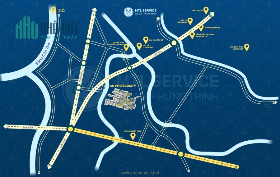 Bán nhà phố khu đô thị mới An Phú EcoCiTy
