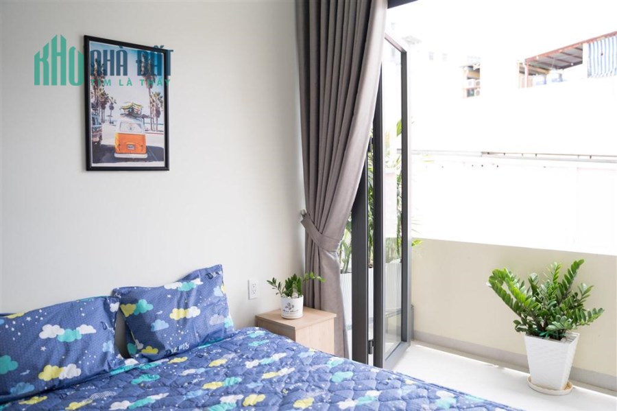 CHDV Nguyễn Văn Đậu 35m2 nội thất, ban công, Thang máy