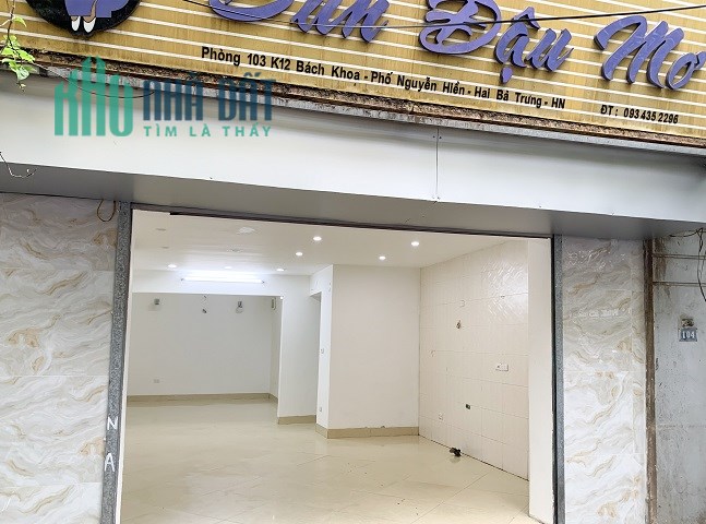 CẦN BÁN NHÀ 48m2 MẶT PHỐ TẠI NGUYỄN HIỀN, BÁCH KHOA, HAI BÀ TRƯNG, HÀ NỘI