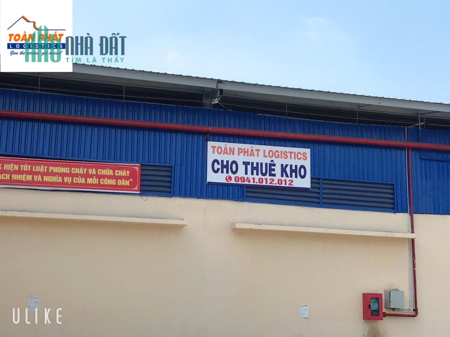 Cho thuê nhà kho ở Dĩ An, Bình Dương