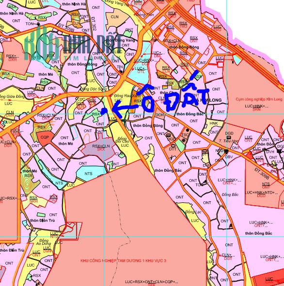 Bán 158,7m2 đất Kim Long Tam Dương Vĩnh Phúc, Sổ đỏ, chỉ 1,348tỷ.  Lh:0977356700.