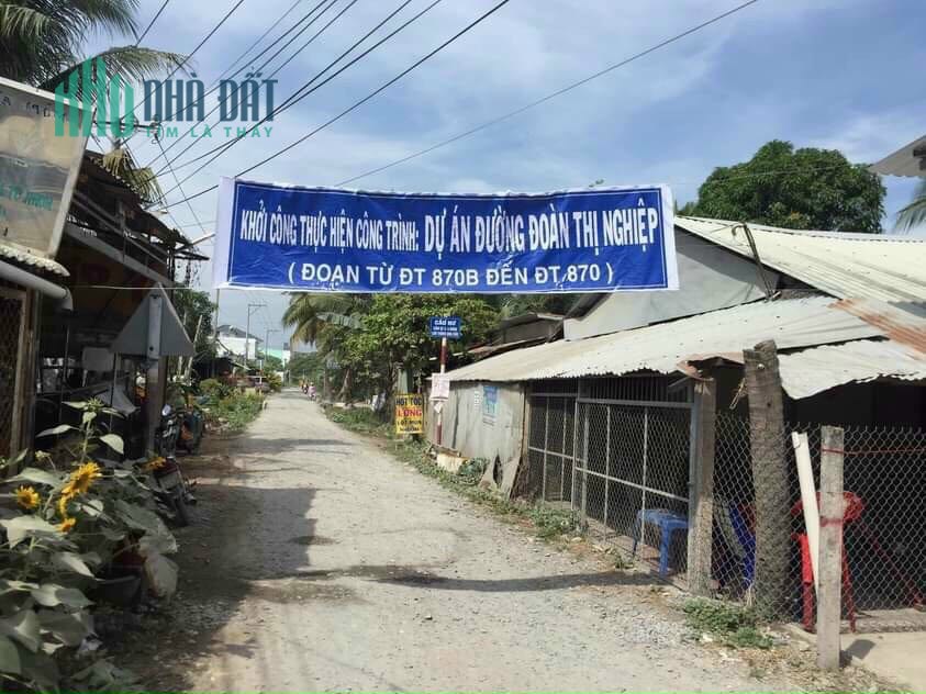 Nhà 302m2 mặt tiền đường Đoàn thị Nghiệp nối dài,Trung An,Mỹ Tho,Tiền Giang