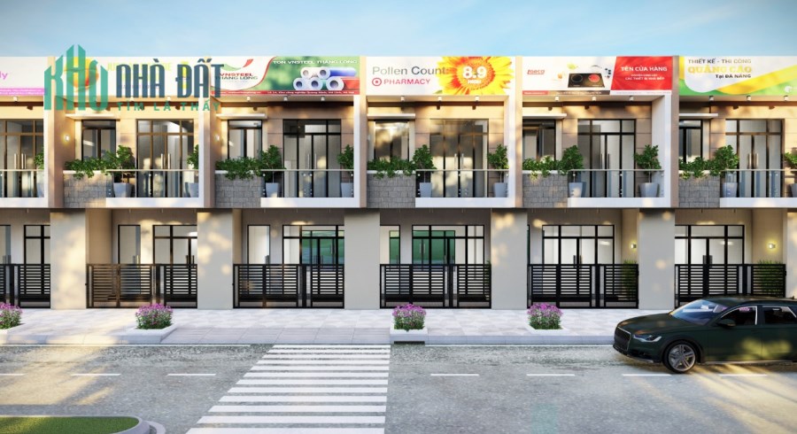KHU ĐÔ THỊ LONG THẠNH CENTRAL POINT Nhà phố dạng shophouse 1 trệt 1 lầu
