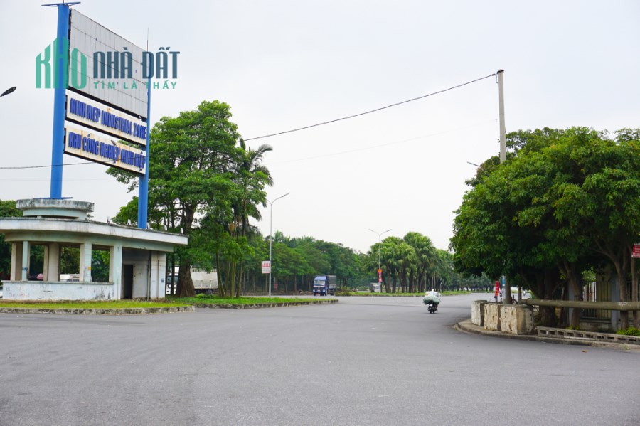Bán 1,5ha đất KCN Ninh Hiệp, Gia Lâm, HN mặt đường đôi rộng 40m, lô góc 3 mặt tiền