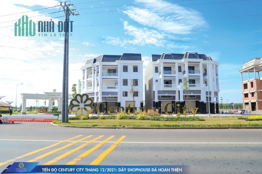 Đất nền nhà phố biệt thự Century city Sân Bay Long Thành