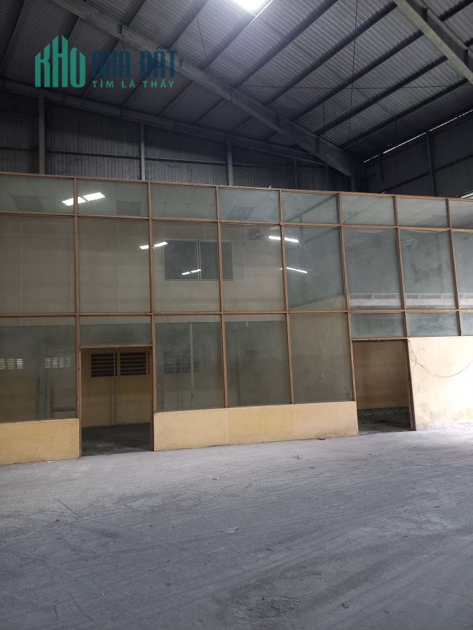 Cho Thuê Kho 2100m2 sân bãi 1000m2 MT đường quốc lộ 1A Bến Lức Long An