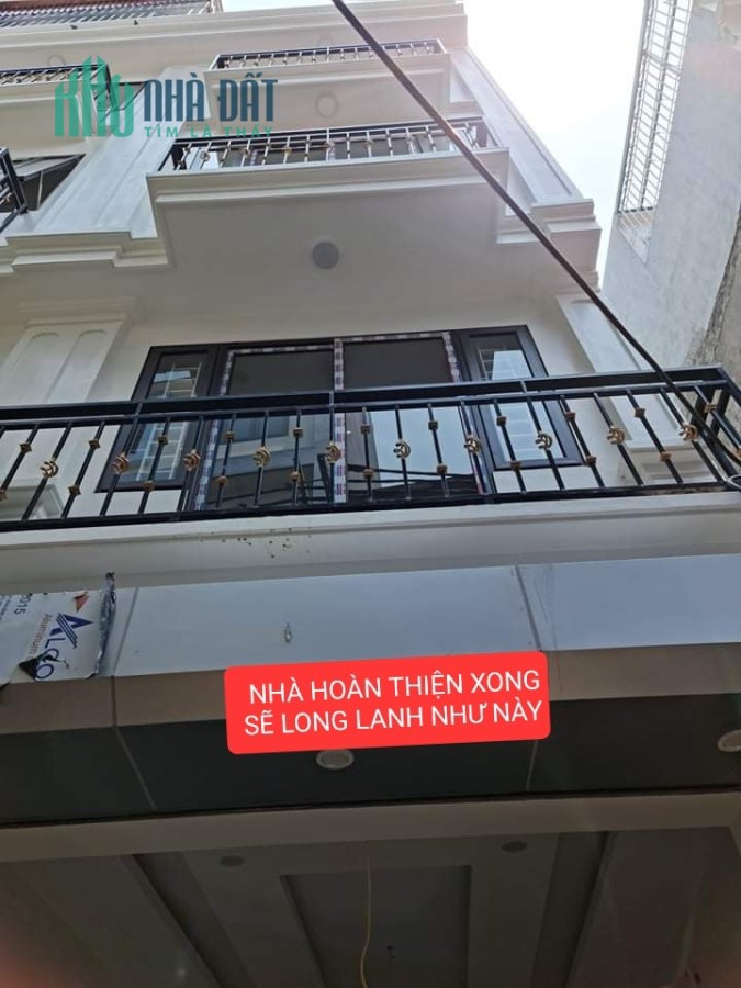 Nhà mới Giáp Bát hai mặt thoáng 65m, 5 tầng, cách 10 bước chân đỗ ô tô