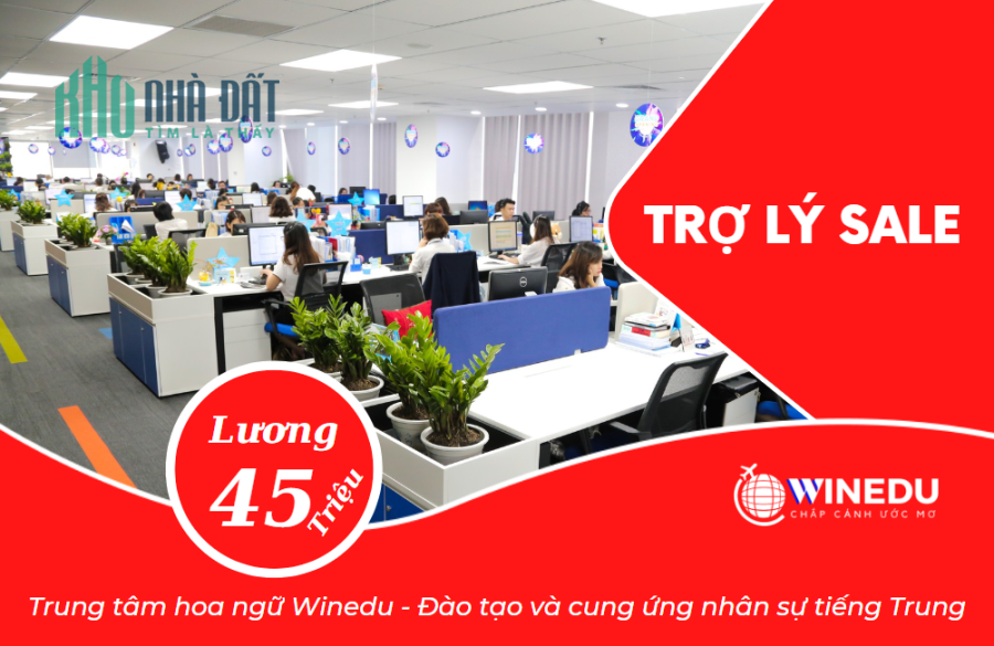 Tuyển Trợ lý Sale lương từ 40 triệu/ tháng Philippines