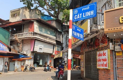 VỊ TRÍ HIẾM-MẶT PHỐ PHAN PHÙ TIÊN-MẶT TIỀN ĐẸP-35M 15TỶ-KINH DOANH ĐỈNH