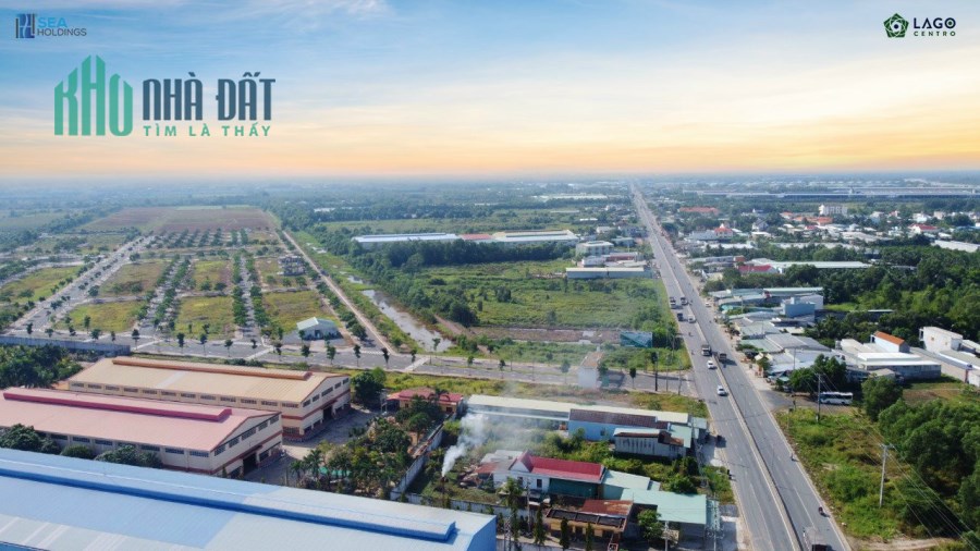 Bán đất nền mặt tiền có sổ sẵn ngay trung tâm Bến Lức - Long An Giá cực ưu đãi.