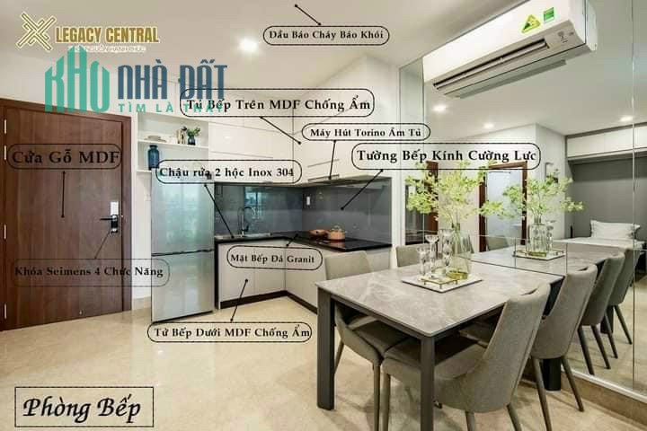 căn hộ Legacy Central, giá rẻ an cư, chất lượng cao cấp. LH 0932, 680.911