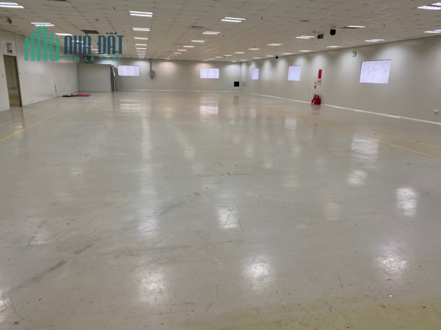 Cho thuê nhà máy KCN Quế Võ, dt 11.500m2, phòng sạch, đầy đủ công năng ,PCCC tự động.