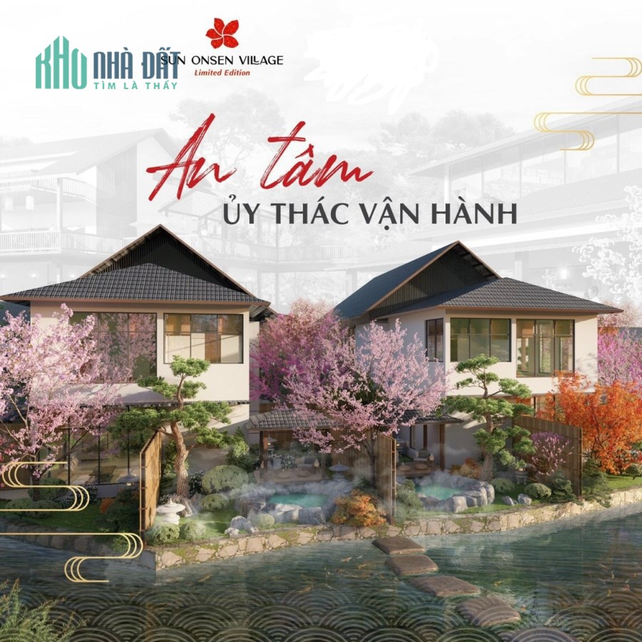 Biệt thự khoáng nóng sun onsen village limited - đơn lập - k3.09 - 150 tỷ - 753m2