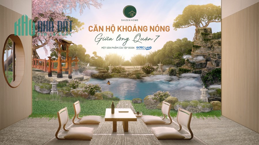 Shizen Home căn hộ nghỉ dưỡng chuẩn Nhật Bản tại Nam Saigon