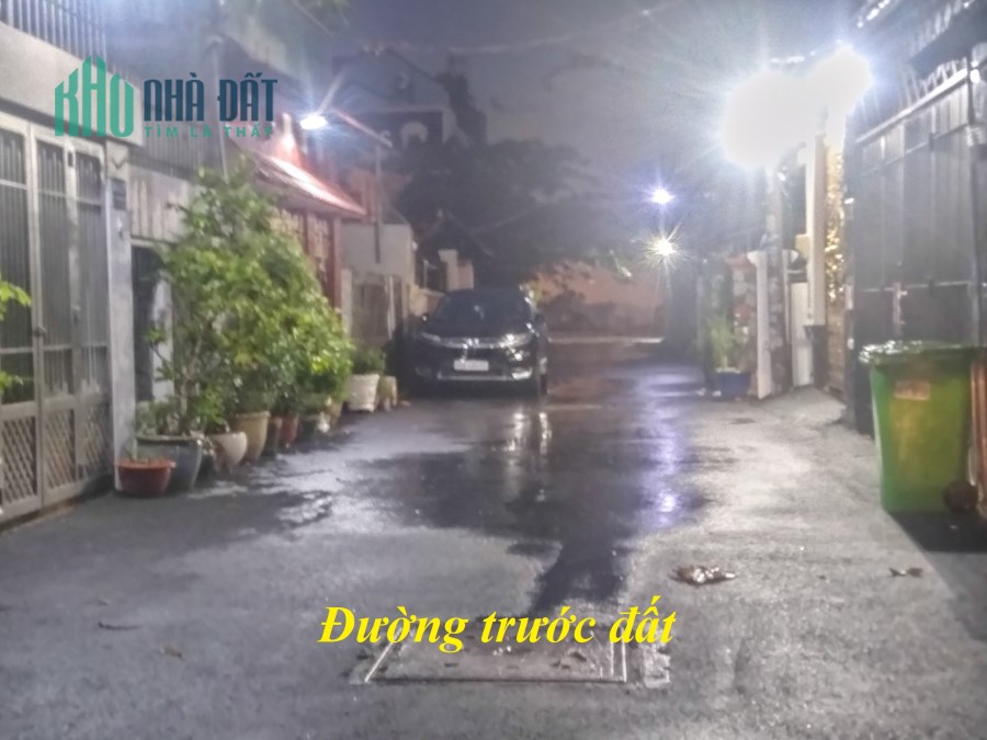 GÒ VẤP, DƯƠNG QUẢNG HÀM, KHU DÂN TRÍ, LÔ ĐẤT 5x20m DT 92m2, CHỈ 8,5 TỶ