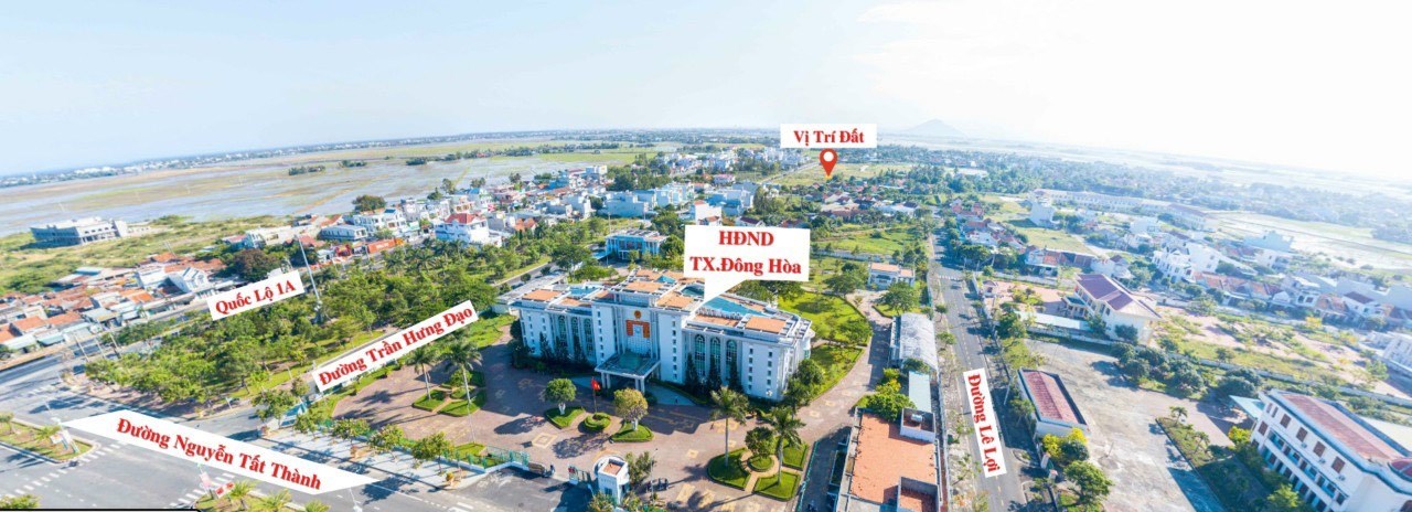 Bán đất ở đô thị tại trung tâm TX Đông Hòa, Phú Yên, Gía chỉ từ 2,x tỷ.