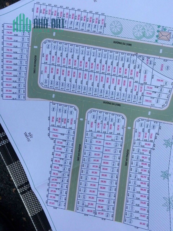 Lô góc dự án Diamon town bưng ông thoàn phú hữu DT 104m vị trí đẹp khu vip