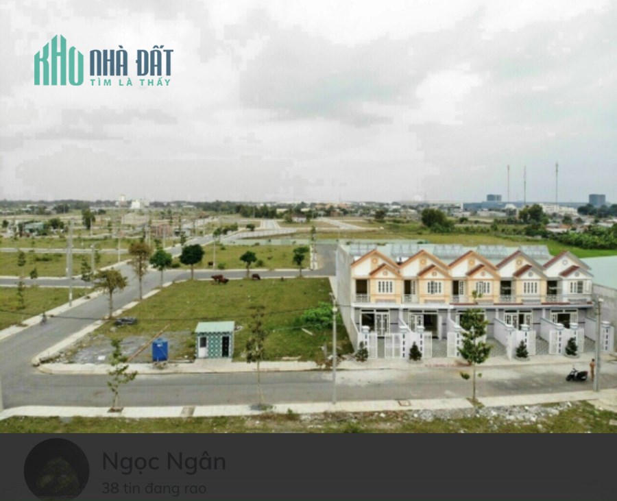 Bán Đất 550tr/nền 100m2-Gần chợ Bình Chánh-Cách Trung Tâm TPHCM 30KM
