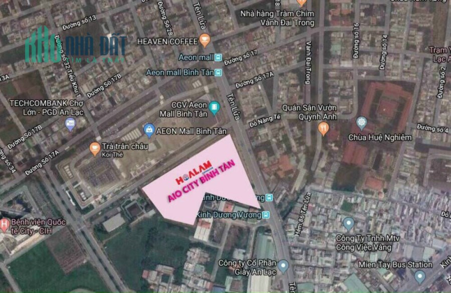 Mở bán tháng 8, căn hộ đẹp nhất khu Tên Lửa quận Bình Tân - AIO City