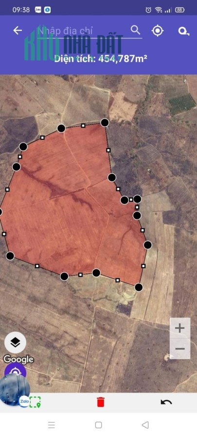 Chính chủ bán 45,5ha đất vườn điều huyện Ea Súp, Đắk Lắk giá 16,8 tỷ