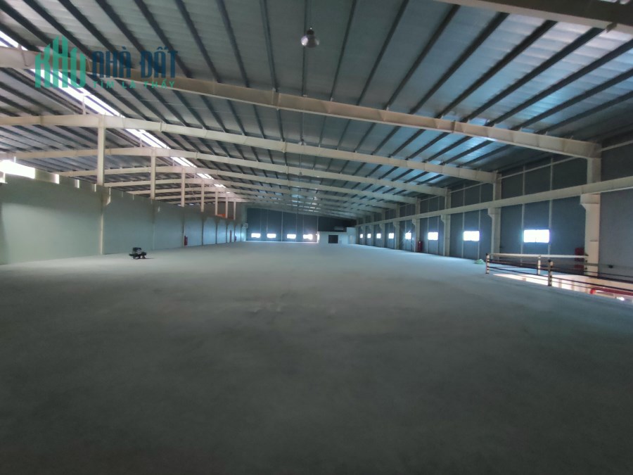 Cho thuê kho xưởng tại KCN Tiên Sơn, Tiên Du, Bắc Ninh. DT 15.000m2 thép zamil, mới 100%.