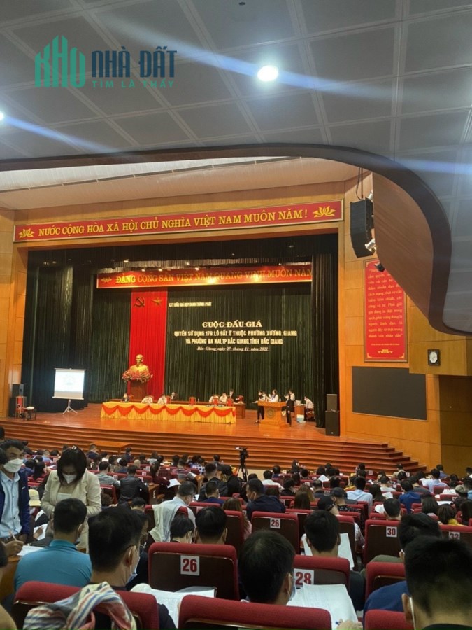Đất đấu giá Thành Xương Giang, Thành Phố Bắc Giang