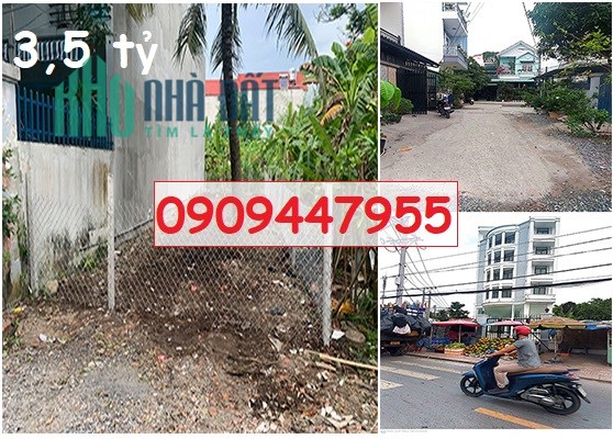 Chính chủ bán lô đất đường xe tải hẻm 1874 Lê Văn Lương, Nhơn Đức, Nhà Bè; 3,5 tỷ; 0909447955