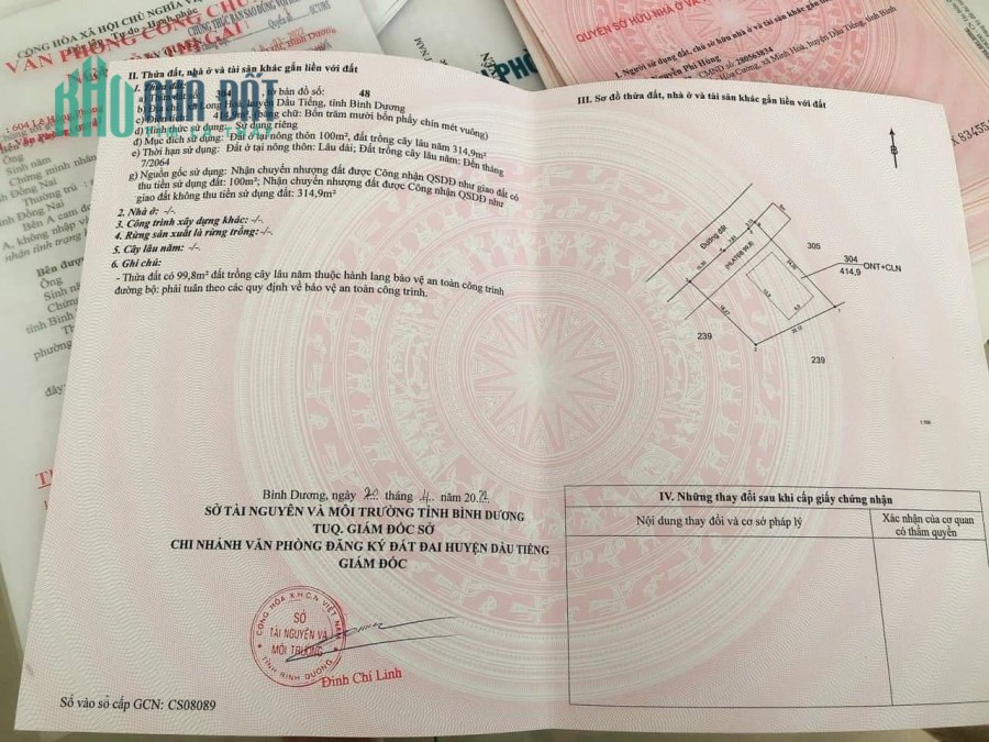 Xinh chào, Tấn xinh gới thiệu đến anh chị một lô đất ở Long Hòa, Dầu Tiếng, Bình Dương.