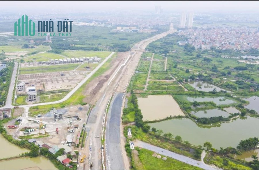 Hơn 80 triệu/m2, 10 tỷ 65 / 131m2, mặt tiền 10.5 m, đất DV Vân Canh  25.2ha, hoài đức, An Lạc Green.