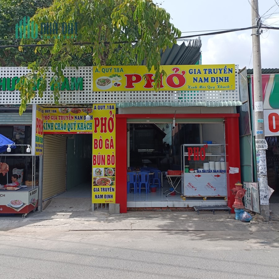 Sang mặt bằng bán phở, ĐS2 - KP6 - Hiệp Phước