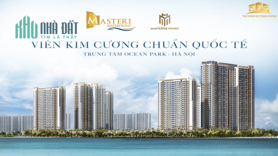 Cần bán căn hộ cao cấp 2pn2wc Masteri WaterFront Vinhomes Ocean Park Gia Lâm, Hà Nội.