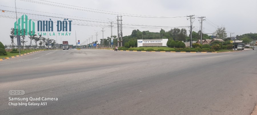MẶT BẰNG CỔNG VSIP 2 MỞ RỘNG VĨNH TÂN CẦN CHO THUÊ