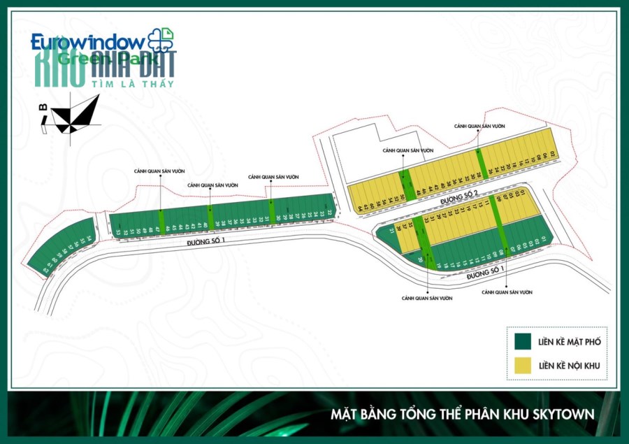 DỰ ÁN EUROWINDOW GREEN PARK YÊN BÁI