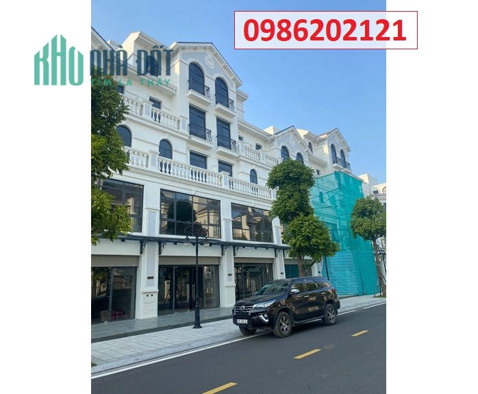 Chính chủ cho thuê Shophouse tại Vinhomes Ocean Park, Gia Lâm, 50tr/t; 0986202121