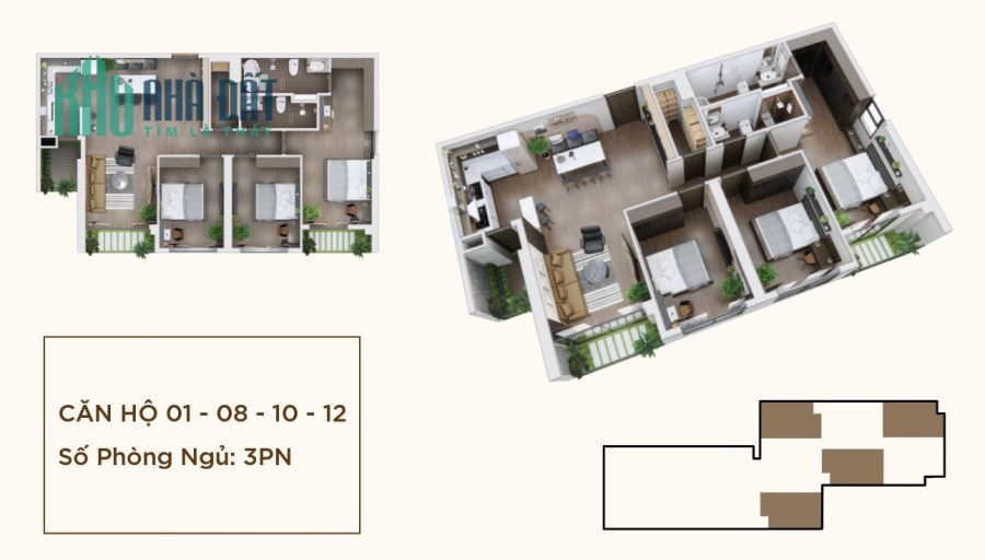 Căn 3PN Trung Tâm Mỹ Đình Full nội thất cao Cấp 108m giá 4.7 tỷ