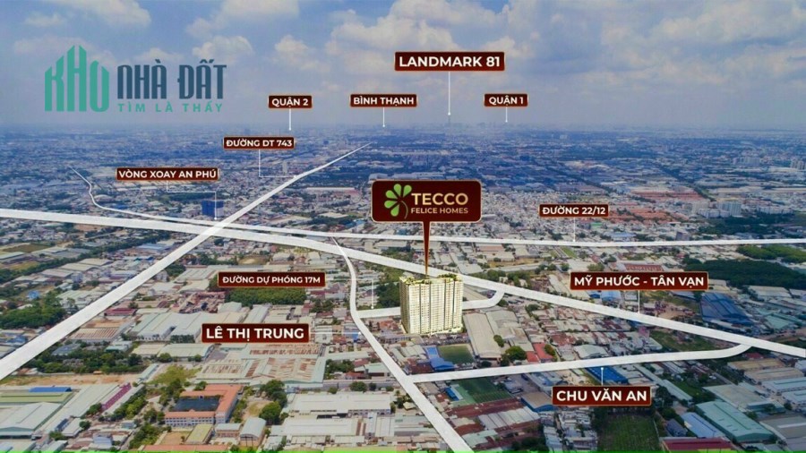Giỏ hàng Tecco Felice Homes Tháng 8, chiết khấu 2%, từ 1.1 tỷ/căn. Gọi cho Thiệu : 0978.168.596