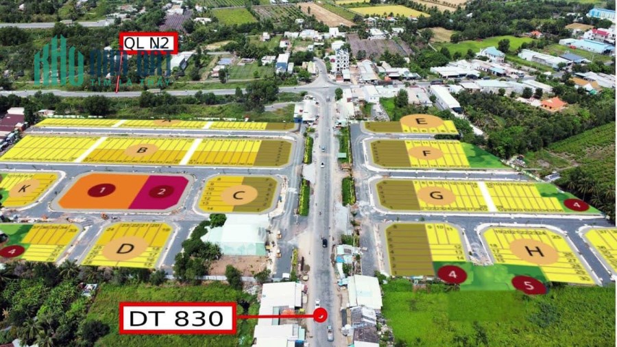 DỰ ÁN 3 MẶT TIỀN TẠI TRUNG TÂM TP ĐỨC HÒA - CK 10%