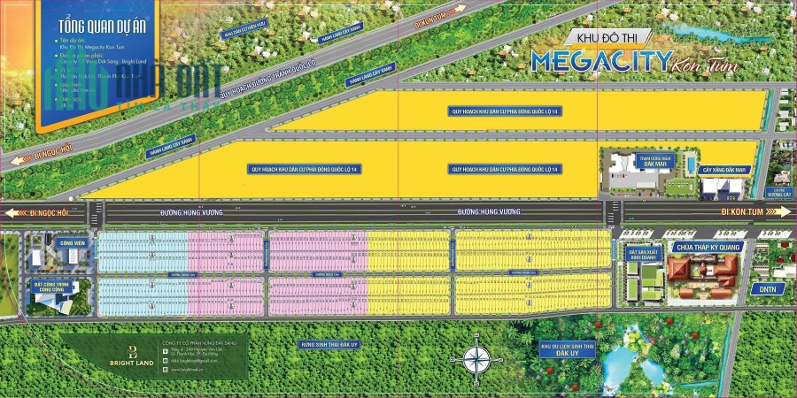MegaCity Kon Tum-Tung giỏ hàng Fo vị trí đắc địa - Tặng ngay 1 chỉ vàng SJC cho 3 vị khách đầu tiên