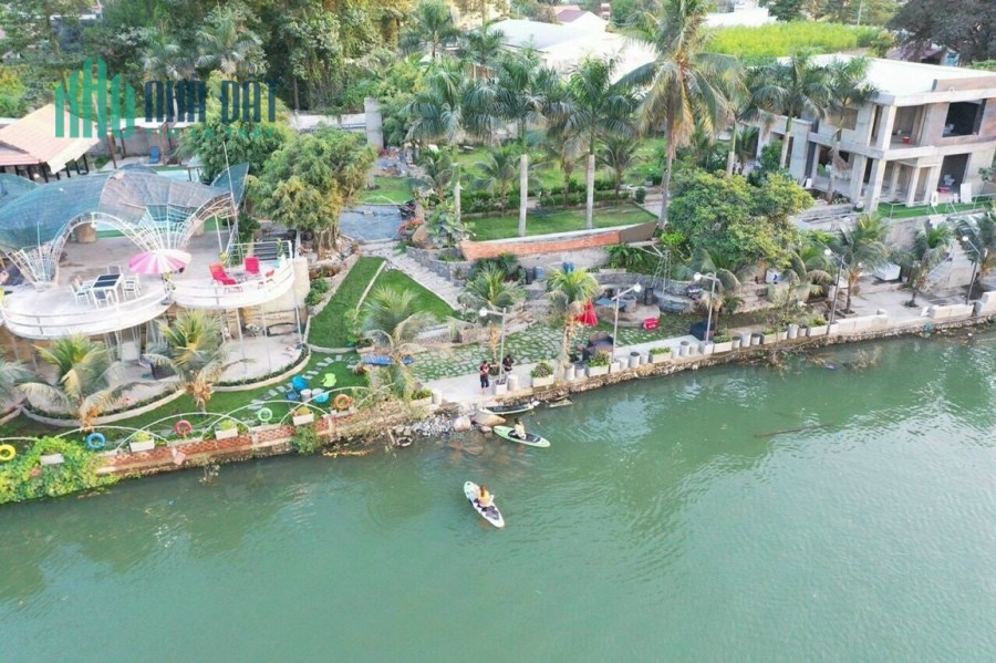 Bán biệt thự MT sông DT 768, x. Thiện Tân, Vĩnh Cửu: 1602m2, giá 24 tỷ