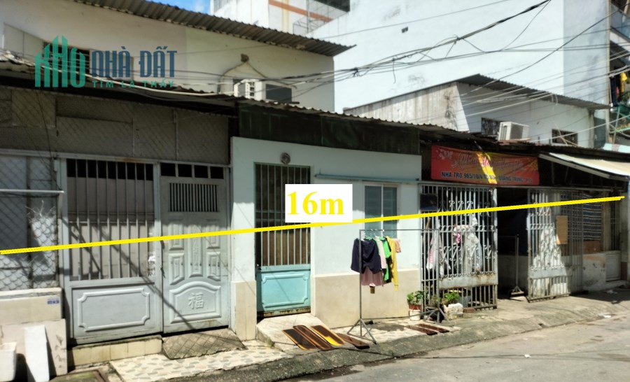 GÒ VẤP, LÔ ĐẤT 406m2 kv 16x27m, QUANG TRUNG, HẺM 7M THÔNG, CHỈ 28 TỶ