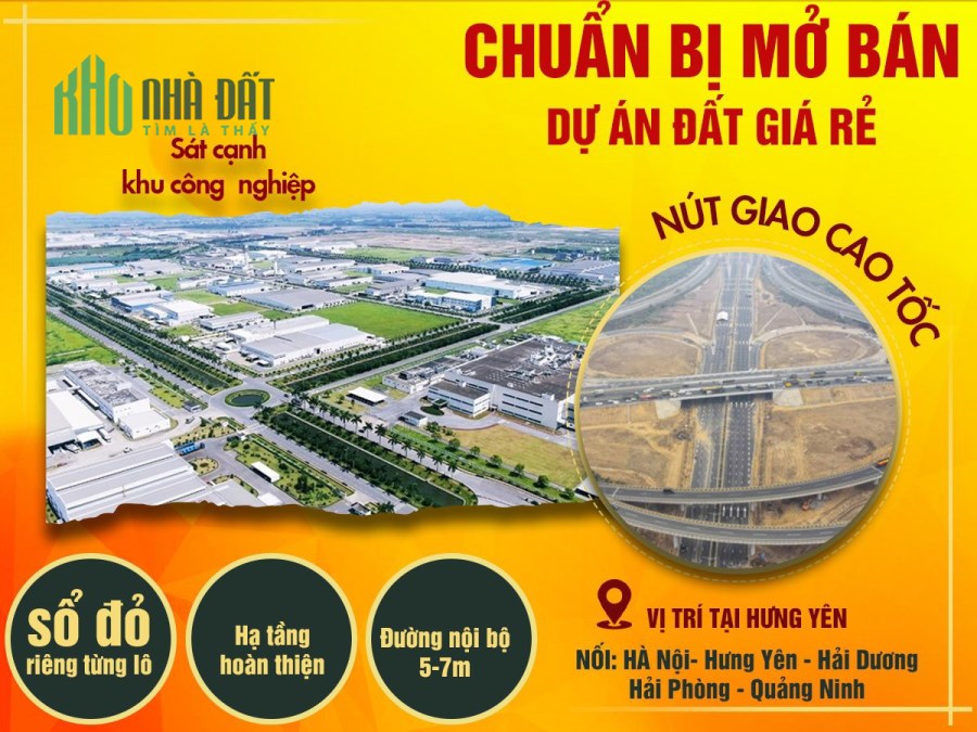 BÁN ĐẤT NỀN Ở KHU ĐÔ THỊ MỚI TÂN PHÚC ÂN THI HƯNG YÊN