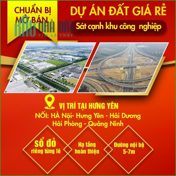 ĐẤT NỀN DỰ ÁN GIÁP NÚT GIAO CAO TỐC HÀ NỘI HẢI PHÒNG.