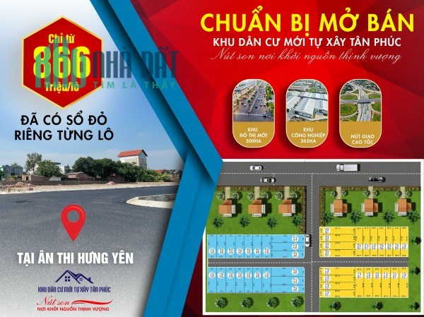 CƠ HỘI SỞ HỮU ĐẤT NỀN GIÁ RẺ, VEN CÁC QUY HOẠCH CÔNG NGHIỆP.