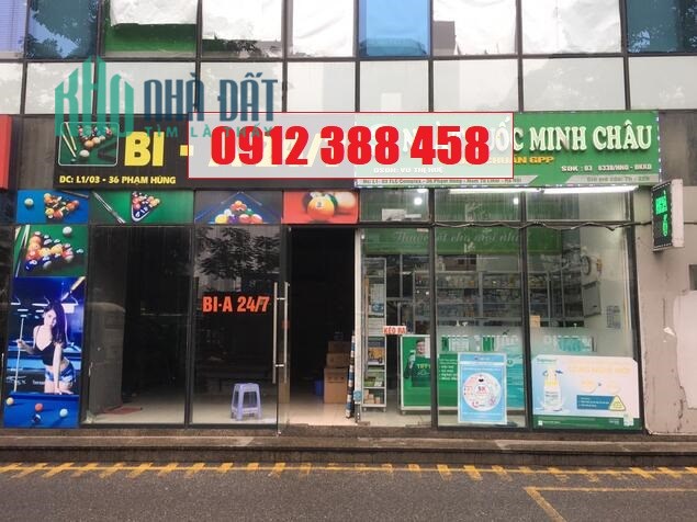 Chính chủ cho thuê 2 kiot liên kề tầng 1 Thương mại toà FLC 36 Phạm Hùng; 0912388458