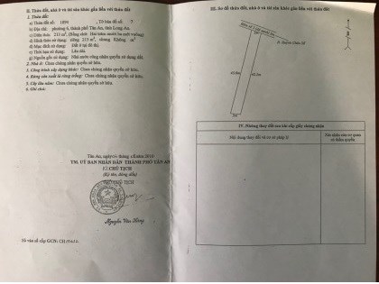 Chính chủ bán 2 lô Liền kề vị trí Siêu đẹp, giá Siêu rẻ tại P.6, TP.Tân An, Long An; 0916501379